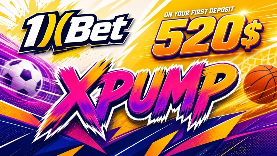 1XBET promo code XPUMP gives new players a verified sign-up bonus when entered correctly at registration
